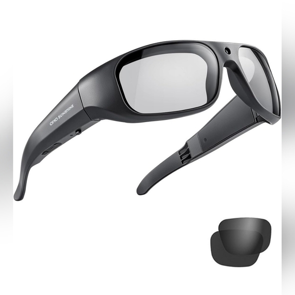 OhO Smart Glasses,1080P Xtreme Sporting Camera Sunlasseswith Built-in 32…